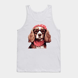 Fancy Cocker Spaniel Dog Tank Top